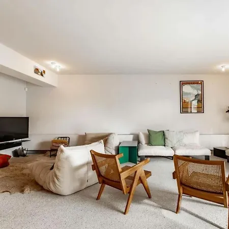 Апартаменты Prachtige Tuin-duplex Op Wandeldijk Knokke-zoute Кнокке-Хейст